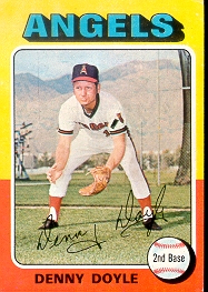 1975 Topps Baseball Cards      187     Denny Doyle